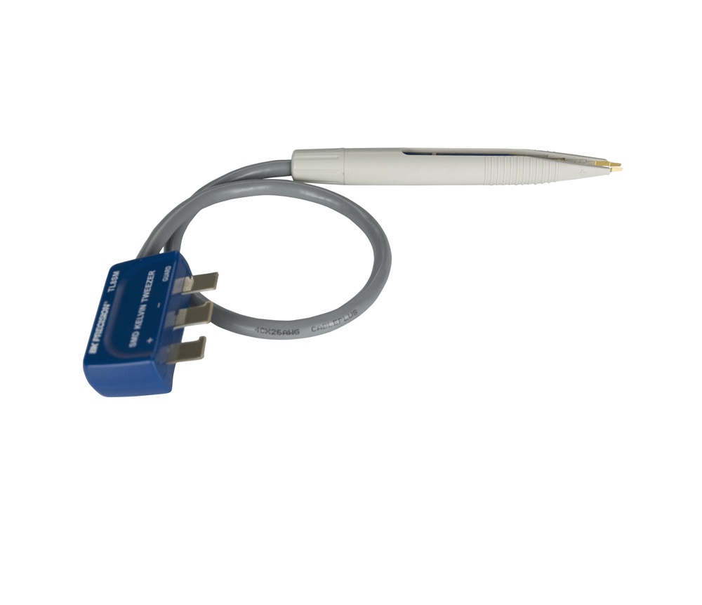 BK Precision LCR Meter Tweezer for Use with 879B, 880 Dual-Display Handheld LCR Meters, Models 878B