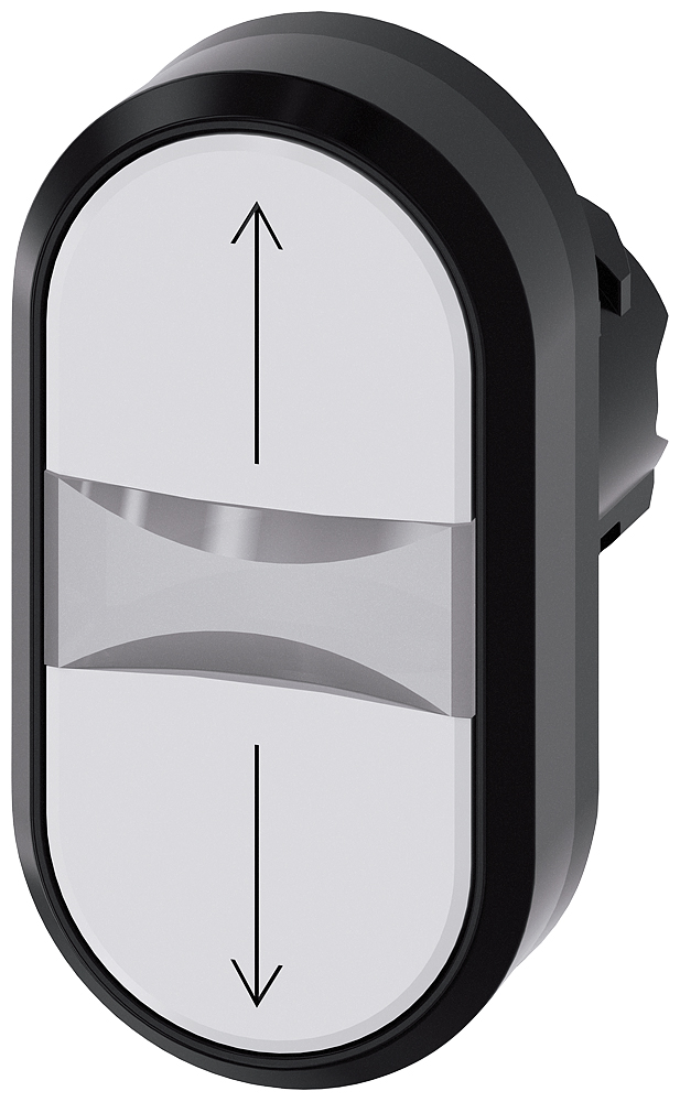 Siemens SIRIUS ACT 3SU10 Series White Momentary Push Button, 22mm Cutout, IP66, IP67, IP69K