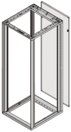 nVent SCHROFF Steel Rear Panel, 20U