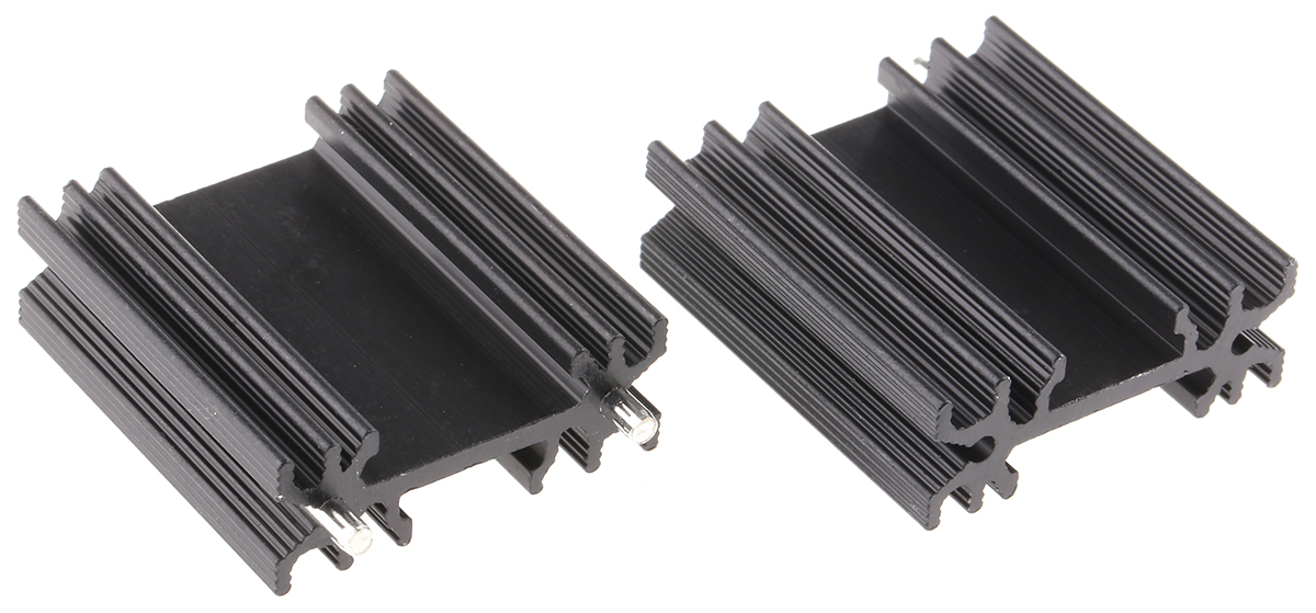 AAVID THERMALLOY Heatsink, 10.2K/W, 12.5 x 34.5 x 38mm, Solder