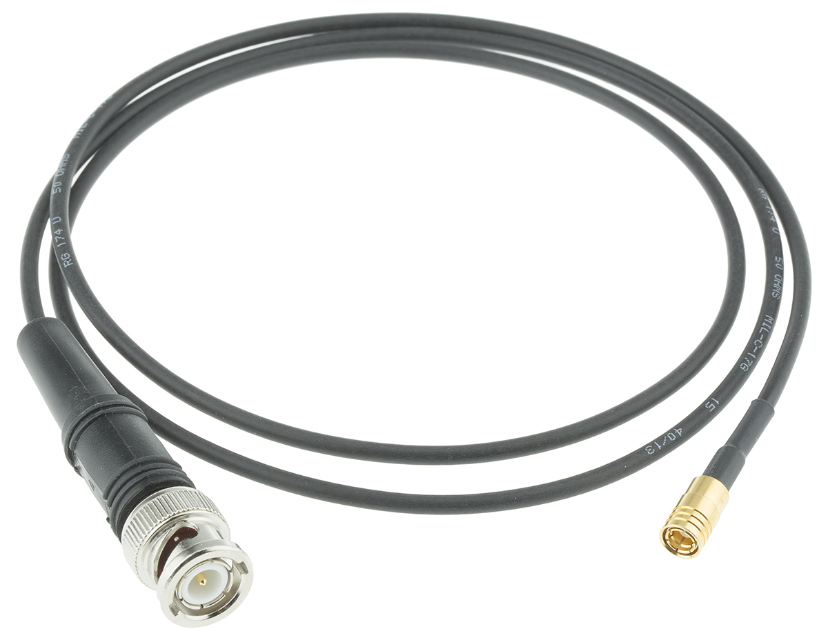 Atem 102-2153 Series, 1 m, RG174 Coaxial, Terminated 50 Ω