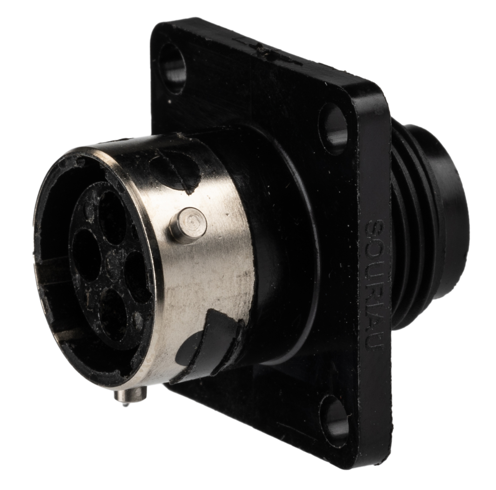 Souriau Sunbank by Eaton Circular Connector, 4 Contacts, Flange, Standard Connector, Plug, Female, IP65, UTG Series