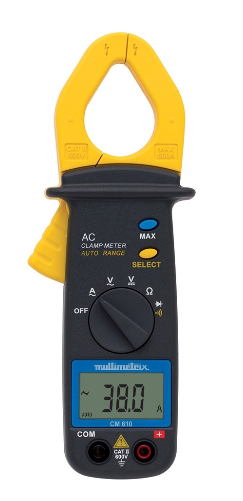 Chauvin Arnoux CM610 Clamp Meter, Max Current 600A ac