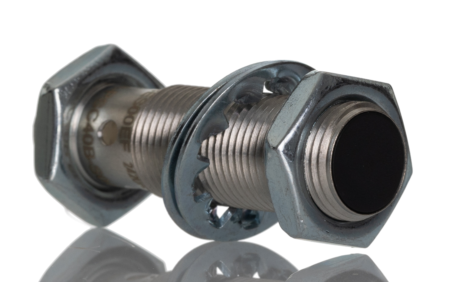 BALLUFF Inductive Threaded Barrel Proximity Sensor, M12, 4 mm Detection, PNP NO, 10 → 30 V dc