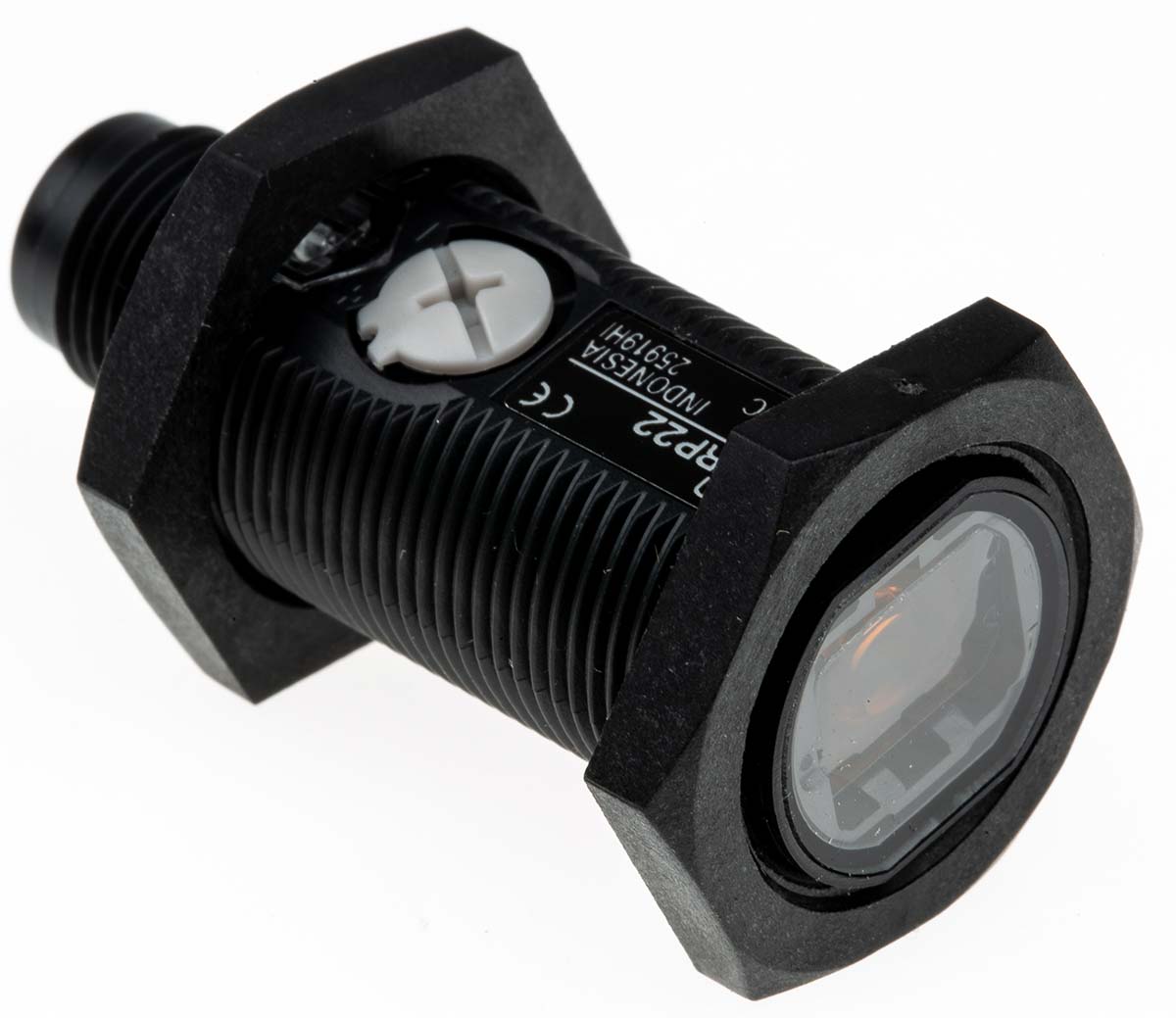Omron Retroreflective Photoelectric Sensor, Barrel Sensor, 0 → 500 mm Detection Range