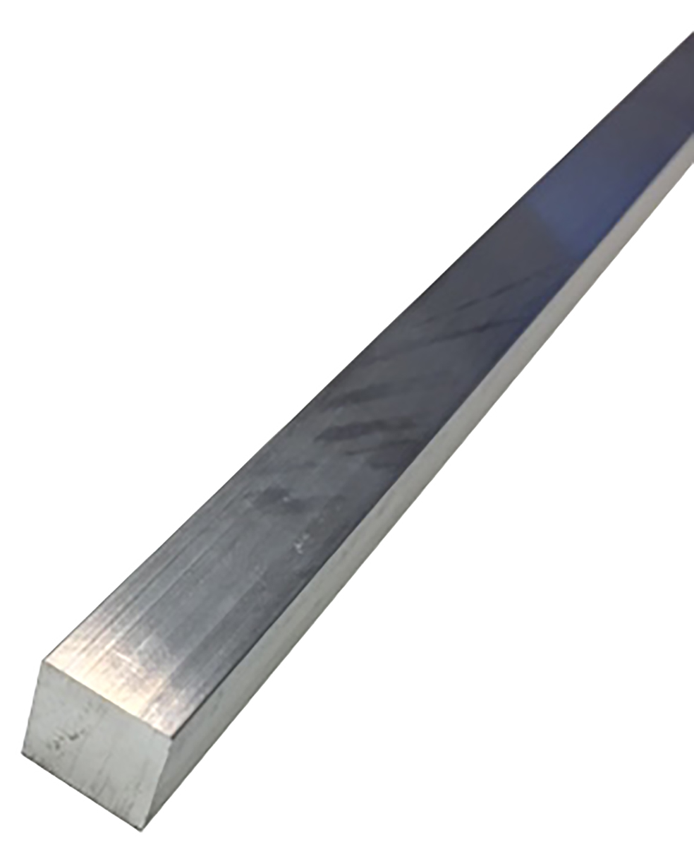 RS PRO Aluminium Square Bar, 25mm W, 25mm H, 1m L