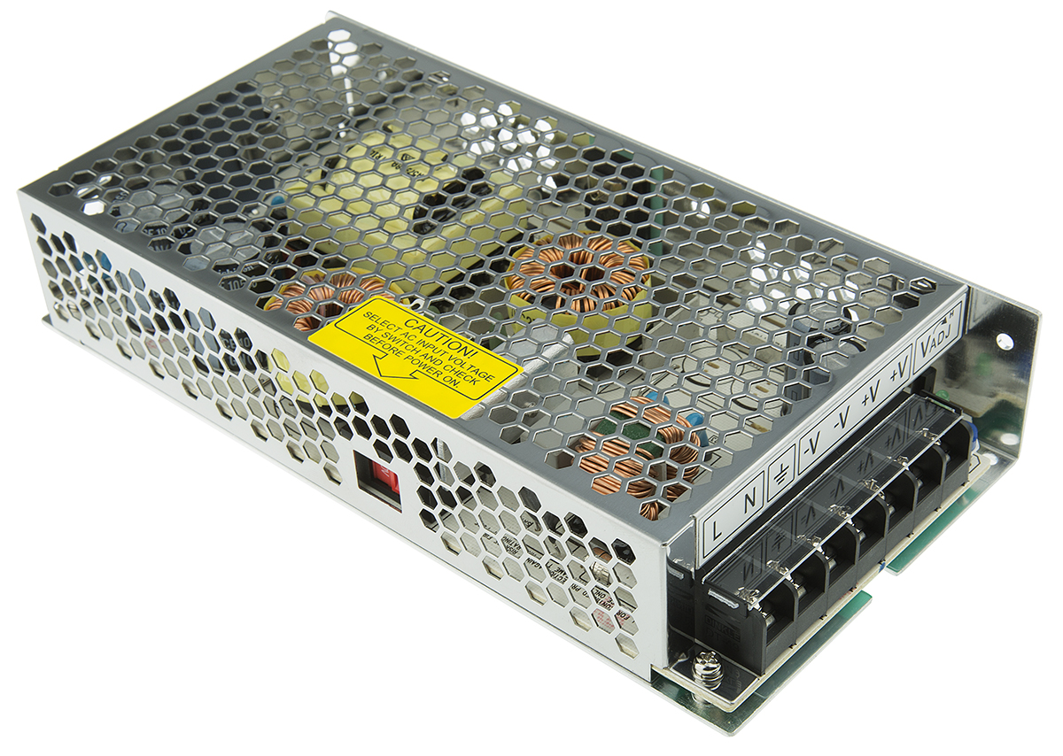 TDK-Lambda Switching Power Supply, LS150-15, 15V dc, 10A, 150W, 1 Output, 176 → 264 V ac, 248 → 273 V dc,