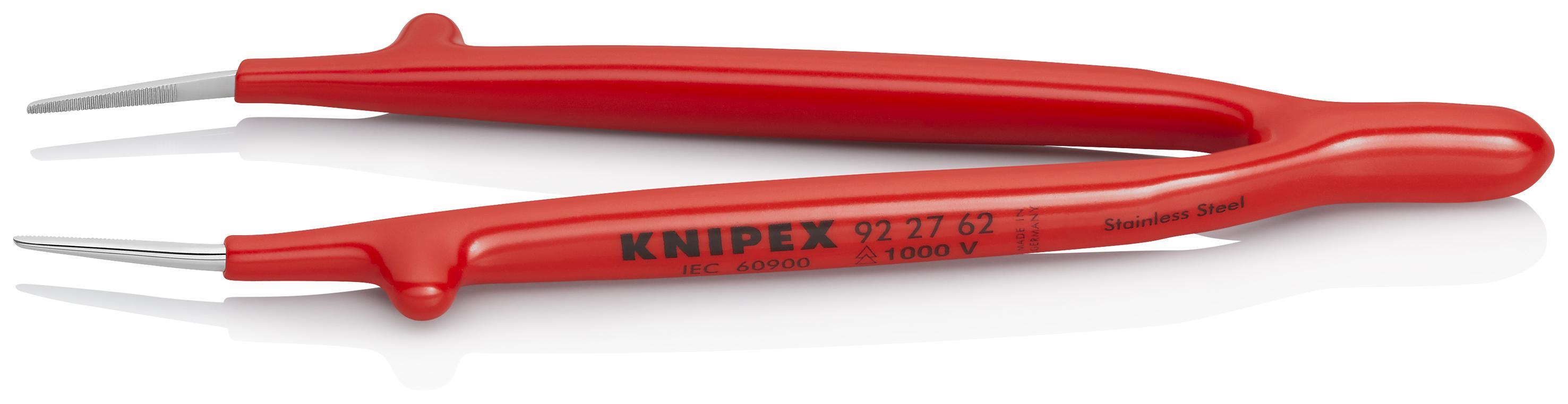 Knipex 150 mm, Nickel Plated Steel, Smooth, Tweezer