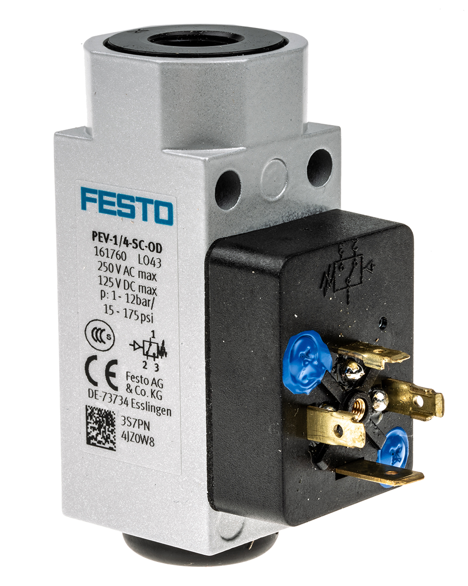 Festo Pressure Switch, G 1/4 1bar to 12 bar