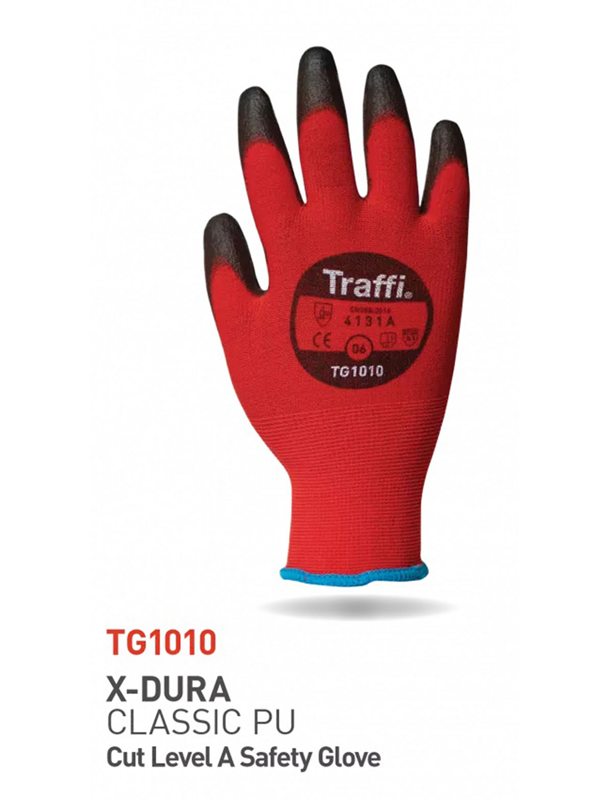 Traffi TG5010 Black, Green Elastane, Fibreglass, High Performance Polyethylene, Nylon, Polyester, Steel General Handling