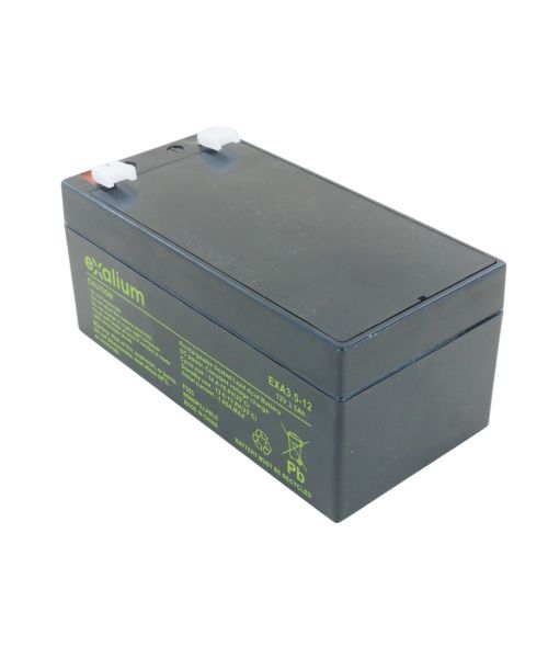 Exalium 12V F1 Lead Acid Battery, 3.5Ah