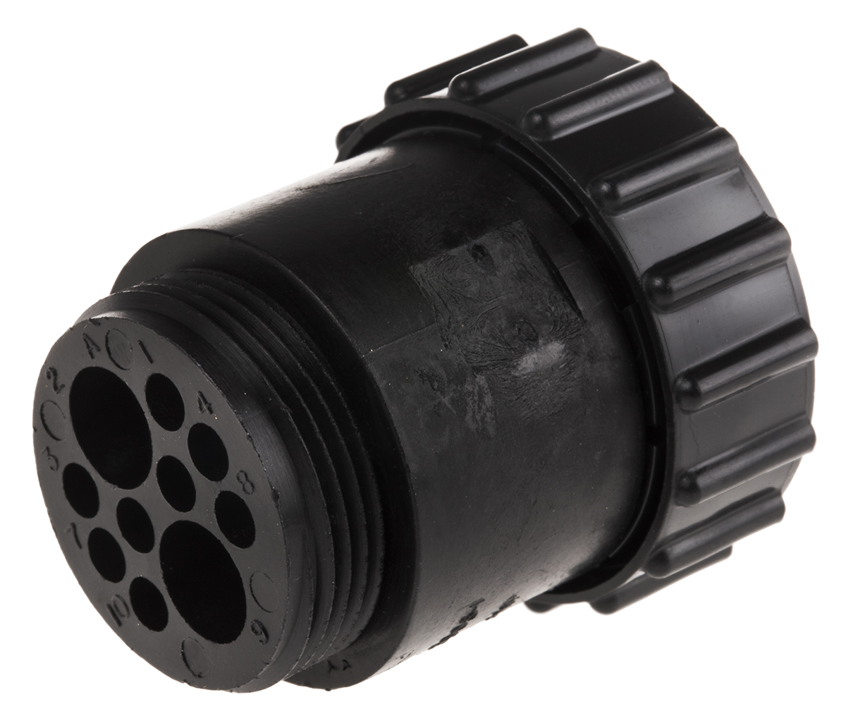 TE Connectivity Circular Connector, 10 Contacts, Cable, Standard Connector, Plug, Male, CPC Series