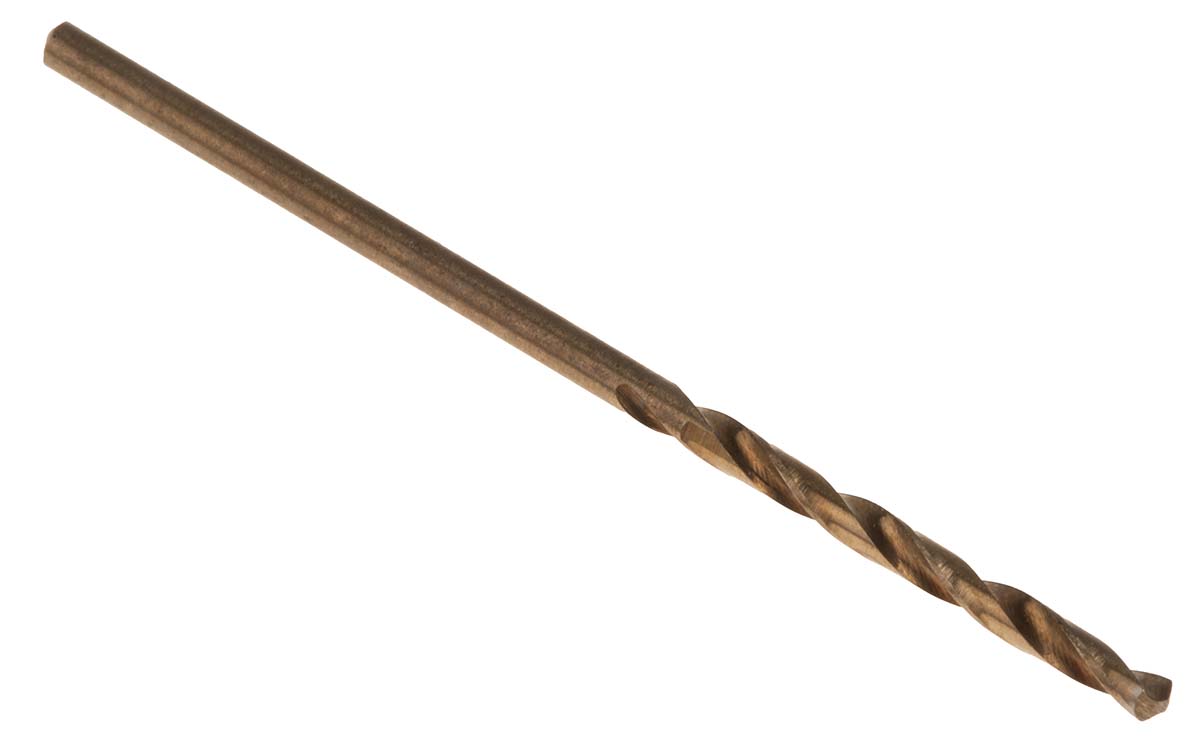 RS PRO HSCo Twist Drill Bit, 1.5mm Diameter, 40mm Overall