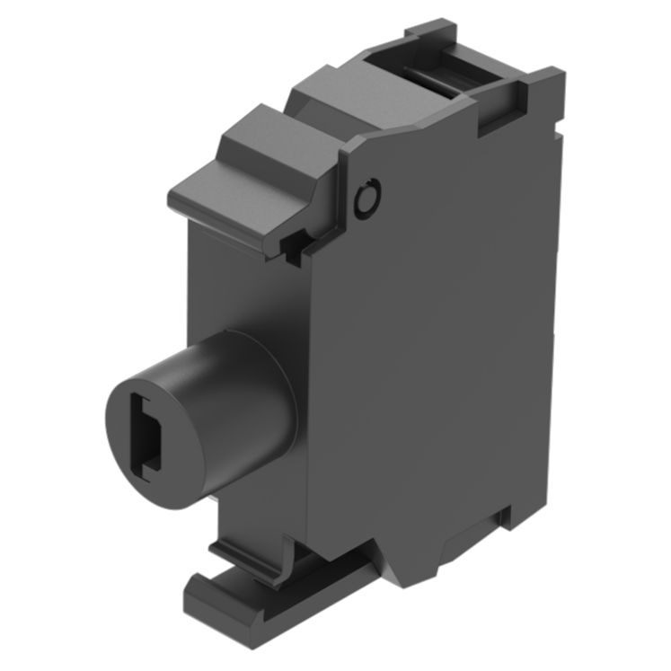 EAO 45-32 Series Lighting Unit for Use with Push Button Contact Block, 24, White Light, Screw Terminal