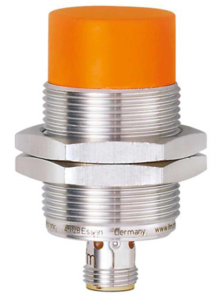 ifm electronic Inductive Threaded Barrel Proximity Sensor, M30, 23 mm Detection, PNP/NPN NO/NC, 10 → 30 V dc