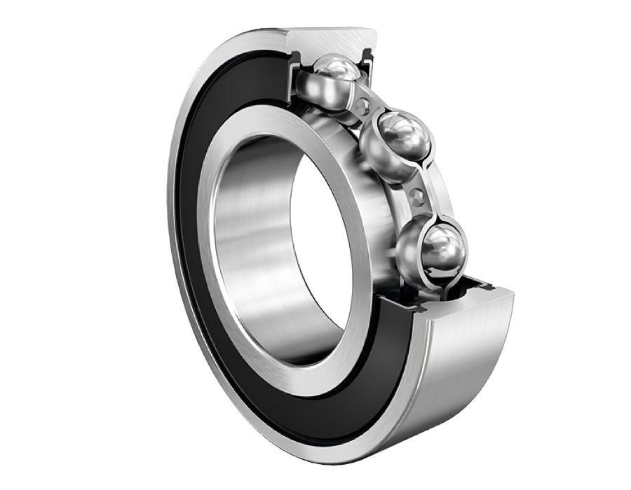 FAG 62203-A-2RSR 1 Row Ball Bearing - 17 mm ID, 40 mm OD