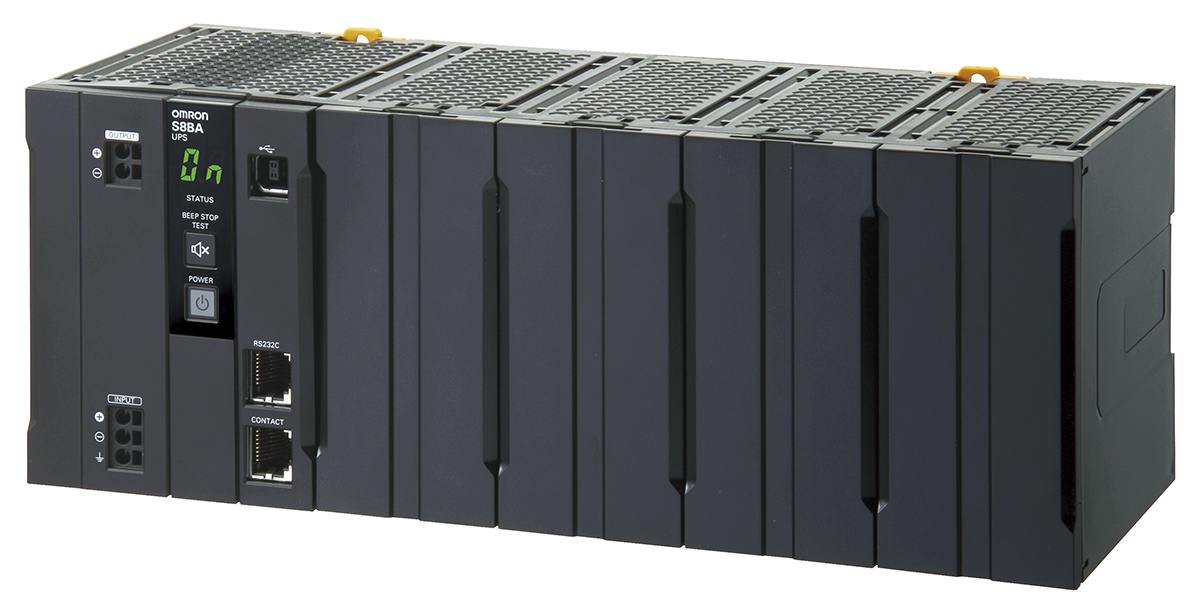 Omron 24V dc Input DIN Rail Uninterruptible Power Supply (480W)