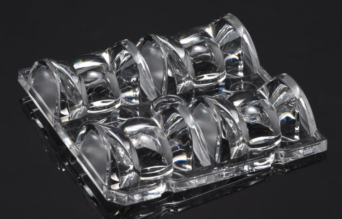 Ledil C13749_HB-2X2-O, High Bay Series 4-Way LED Lens, Square Beam