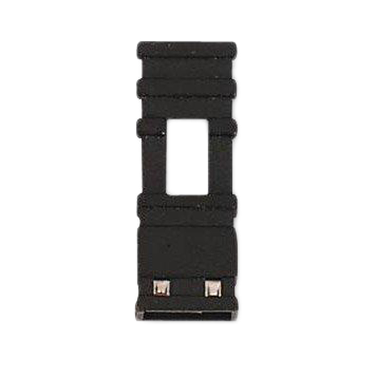 HARWIN Jumper Female Straight Black Closed Top, Handle Pull 2 Way 1 Row 2.54mm Pitch