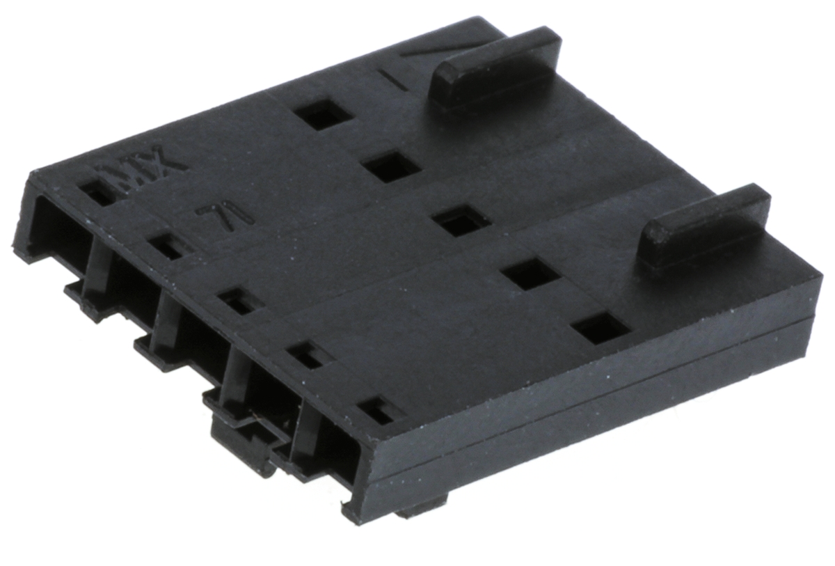 Molex, SL Female Connector Housing, 2.54mm Pitch, 5 Way, 1 Row