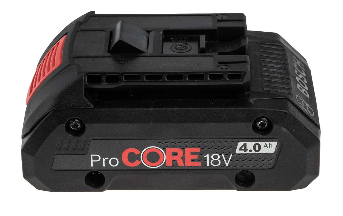 Bosch 1600A016GB 4Ah 18V Power Tool Battery, For Use With 18 V Range Angle Grinder, 18 V Range Circular Saw, 18 V Range