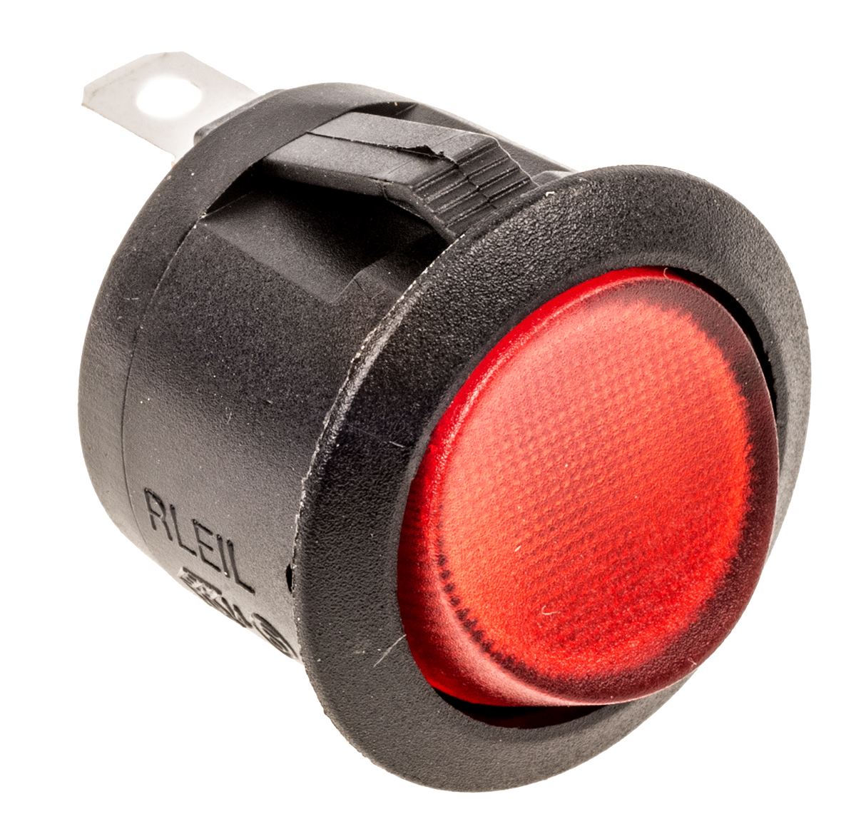 RS PRO Illuminated SPST, On-Off Rocker Switch Panel Mount