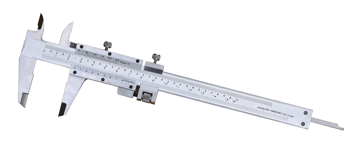 RS PRO 145mm, 6in Vernier Caliper 0.001 in Resolution, Imperial, Metric With UKAS Calibration