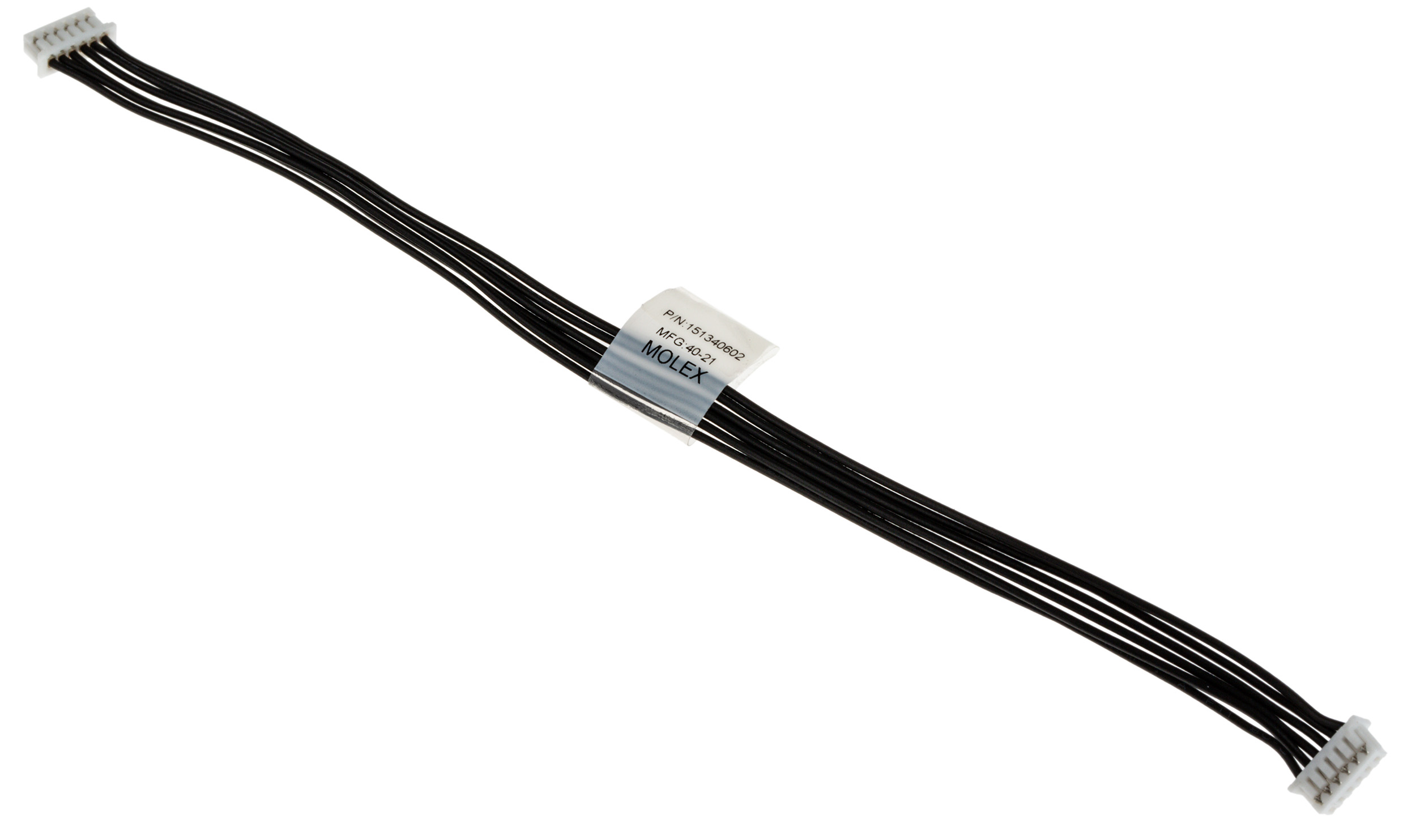 Molex 6 Way Female PicoBlade to 6 Way Female PicoBlade Wire to Board Cable, 150mm
