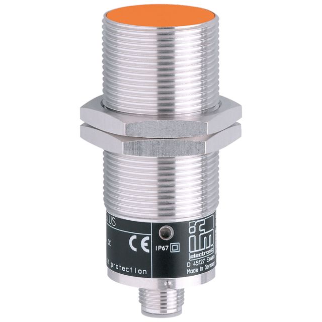 ifm electronic Inductive Threaded Barrel Proximity Sensor, M30, 10 mm Detection, PNP/NPN NO/NC, 10 → 55 V dc