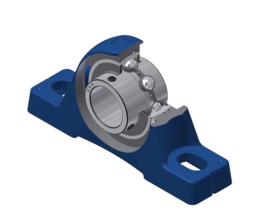 2 Hole Pillow Block Bearing Unit, UCPE207N, 35mm ID