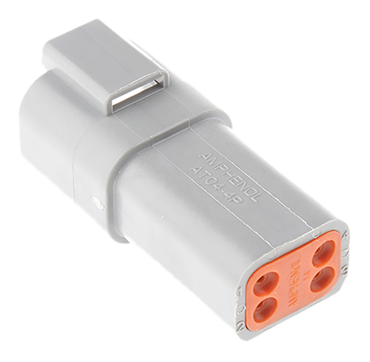 Amphenol Industrial, AT Automotive Connector Socket Cable Mount 4 Way AT04-4P