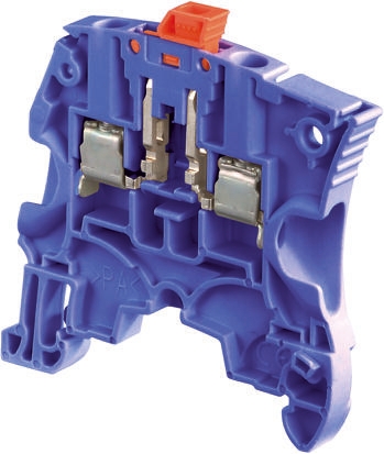 Entrelec 1SNK505320R0000 SNK Series Blue, 4mm², Single-Level, Screw Termination