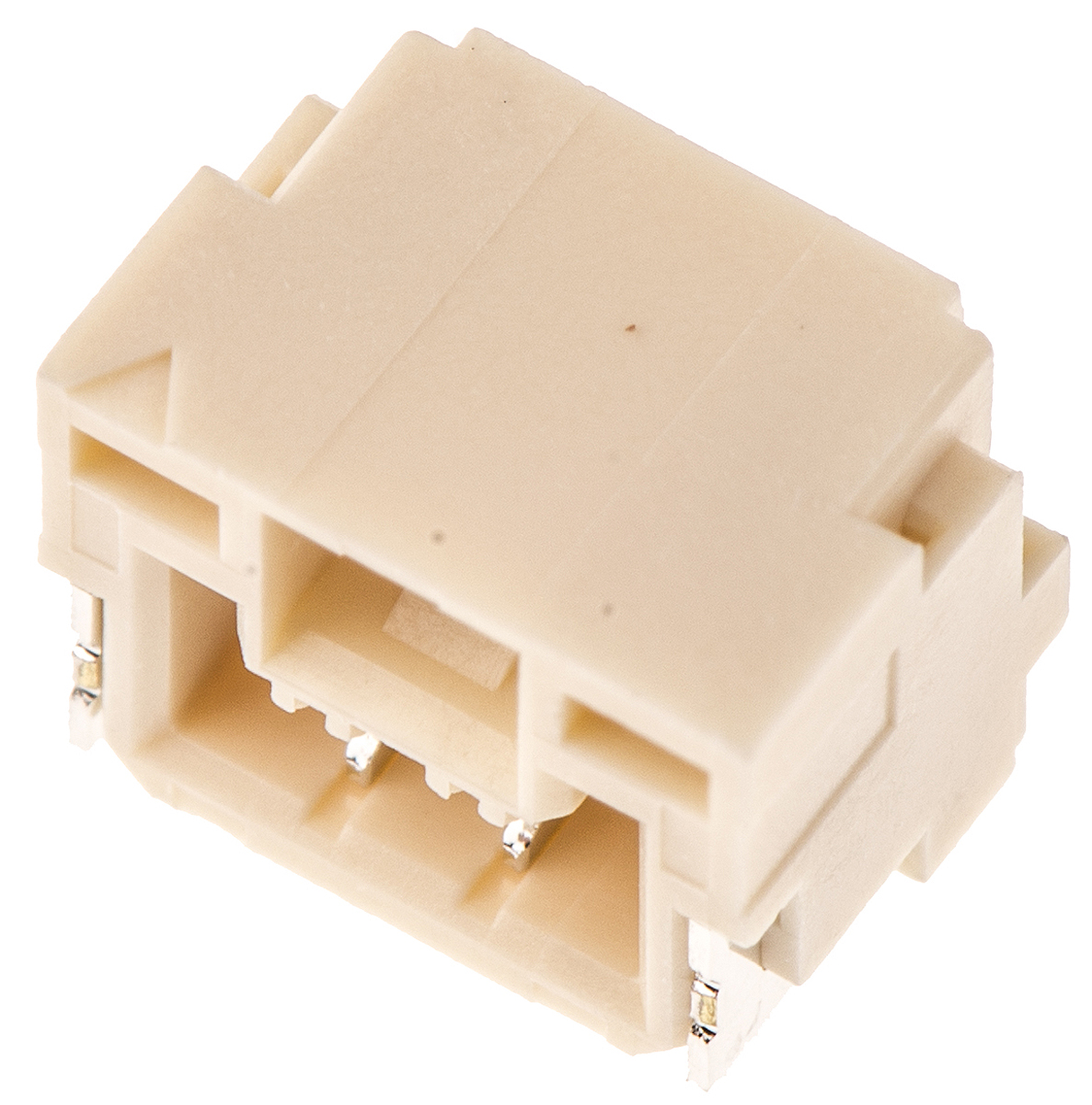 JST GH Series Right Angle Surface PCB Header, 2 Contact(s), 1.25 mm Pitch, 1 Row, Shrouded