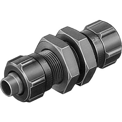 Festo SCK-PK-3-KU Series Bulkhead, Threaded Connection Style, 9387