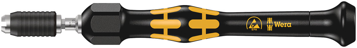 Wera Adjustable Halfmoon, HIOS Torque Screwdriver, 0.02 → 0.06Nm, 4 mm Drive, ESD Safe, ±10 % Accuracy