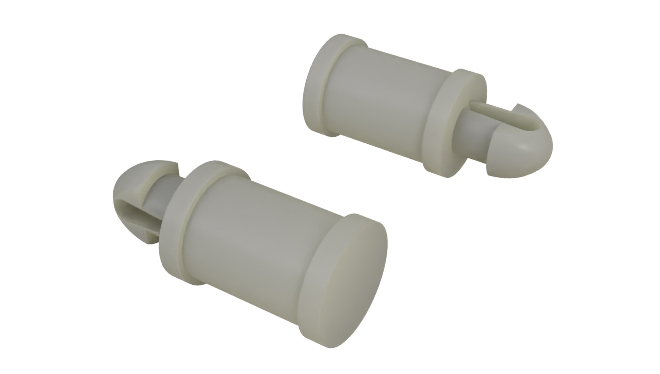 9.5mm High Nylon PCB Support for 2.5mm PCB Hole