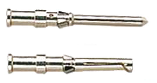 HARTING Han D Male 10A Crimp Contact Minimum Wire Size 0.14mm² Maximum Wire Size 0.37mm² for use with Han D GoldTec