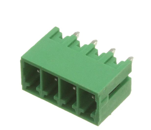 RS PRO, 3.5mm Pitch, 4 Way, Pluggable Terminal Block, Header, Through Hole