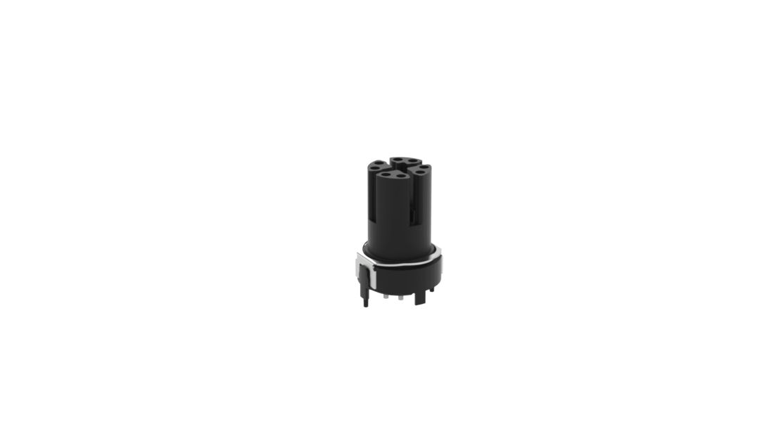 ERNI Circular Connector, 8 Contacts, Surface, M12 Connector, Socket, Female, IP65, IP67, M12 Series