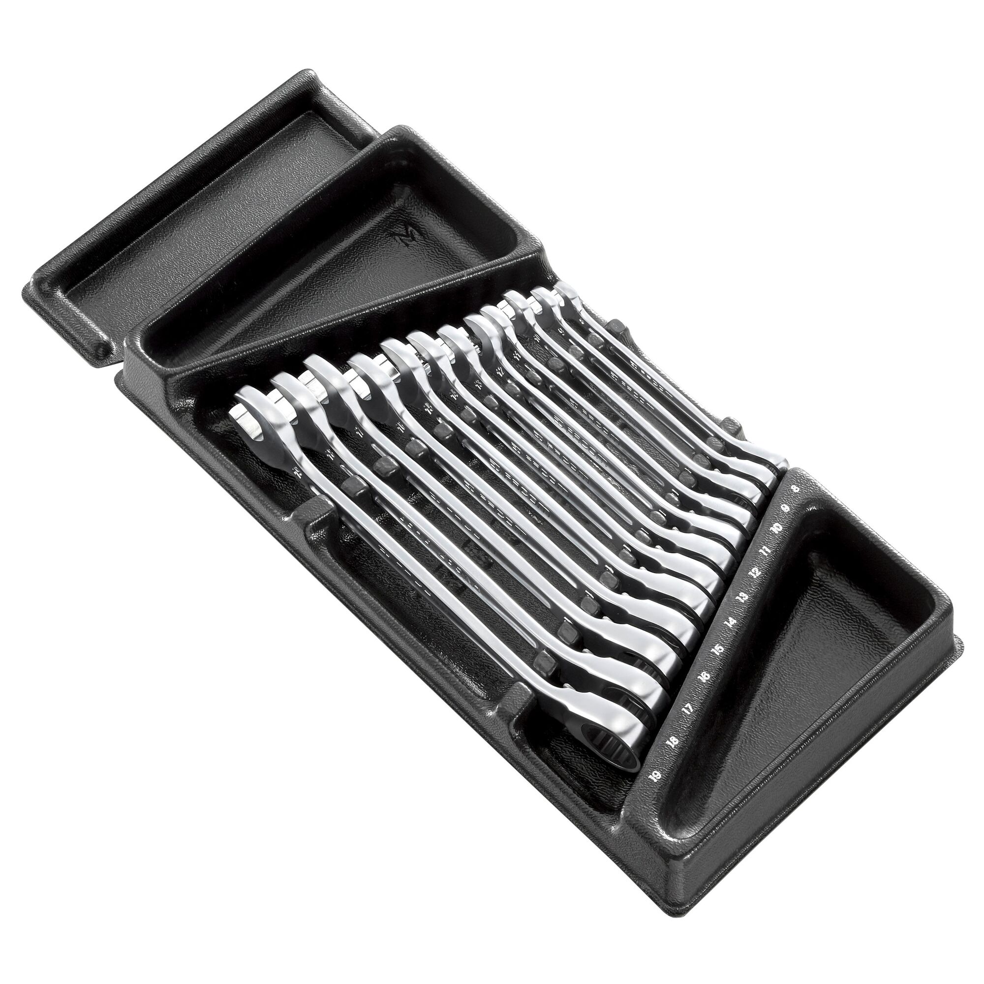 Facom MOD.467 Series 12-Piece Spanner Set, 8 → 19 mm