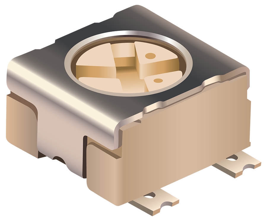 SMD Trimmer Potentiometer 0.25W Top Adjust Bourns, PVG5