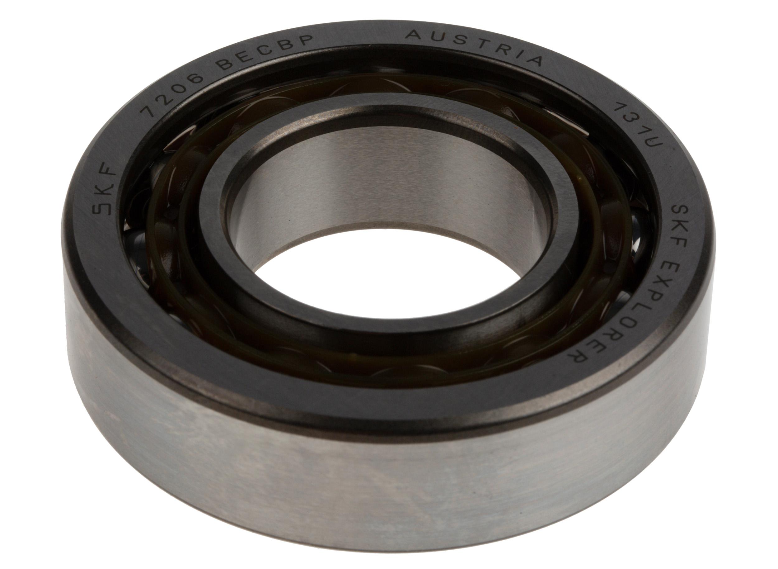 SKF 7206 BECBP 1 Row Ball Bearing - 30 mm ID, 62 mm OD 16 mm Race Width