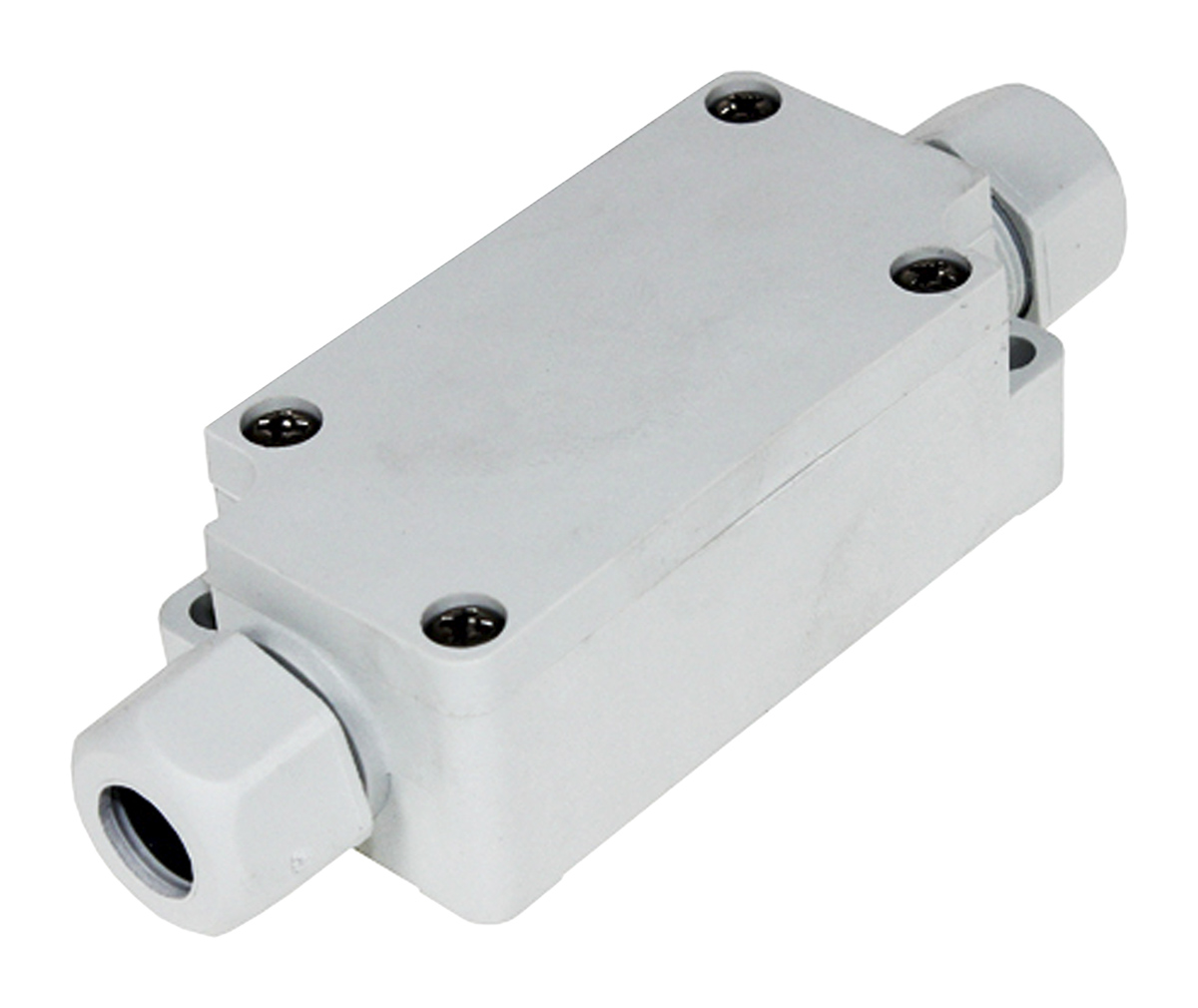 Takachi Electric Industrial TMC Series Grey Plastic Junction Box, IP65, 3 Terminals, 65 x 33 x 24mm