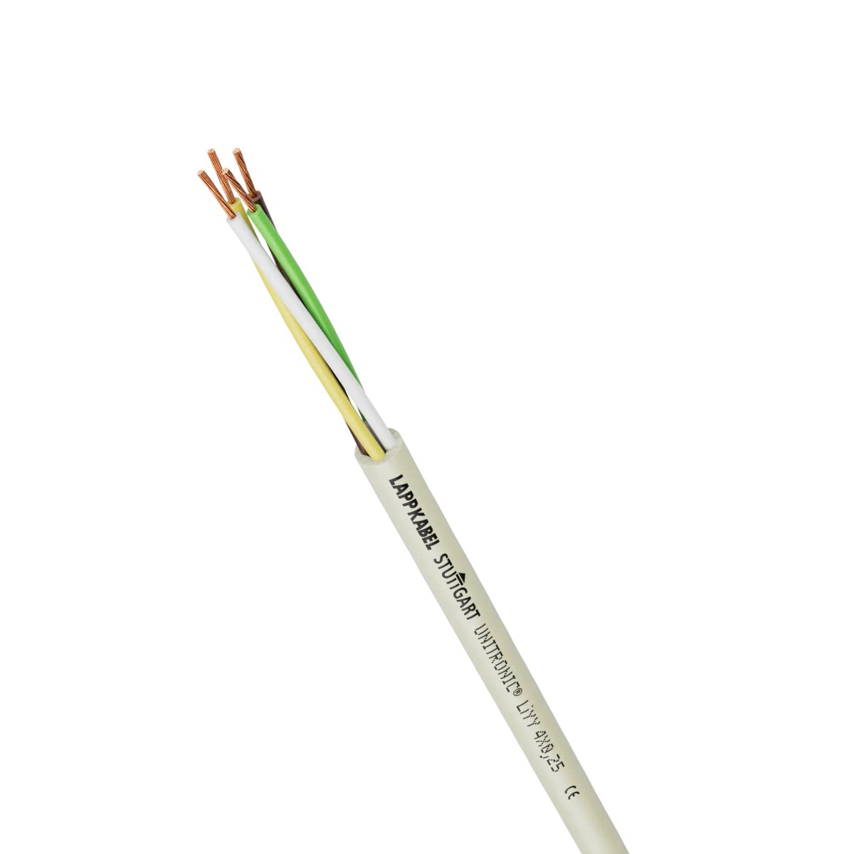 Lapp UNITRONIC Series Data Cable, 2 Cores, 0.75 mm², Unscreened, 19 AWG, Unshielded Shield, Unitronic LiYY Cable