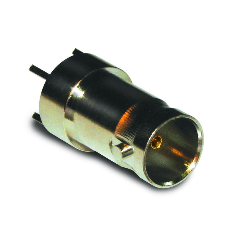 Amphenol RF 112515-75 Series, Jack PCB Mount F Connector, 75Ω, Through Hole Termination, Straight Body