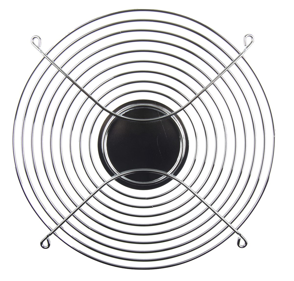 RS PRO Steel Finger Guard for 254mm Fans, 174mm Hole Spacing, 222.3 x 222.3mm