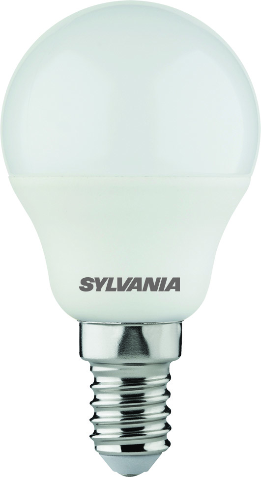 Sylvania E14 LED Bulbs 6.5 W(60W), 6500K, Daylight, Ball shape