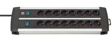 brennenstuhl 3m 2 x 8 Socket Extension Lead, IP20