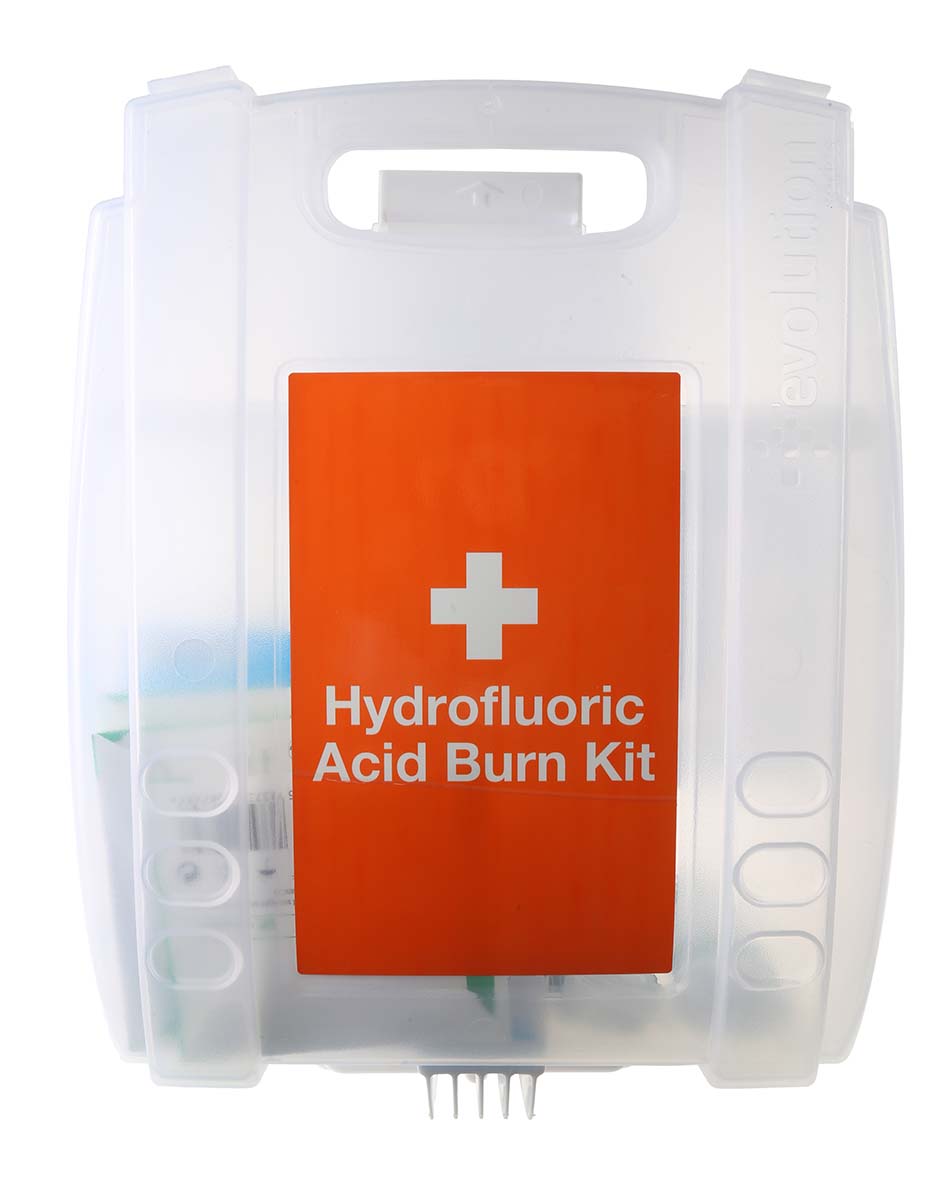 RS PRO Hydrofluoric Acid Burn Kit Wall Mounted