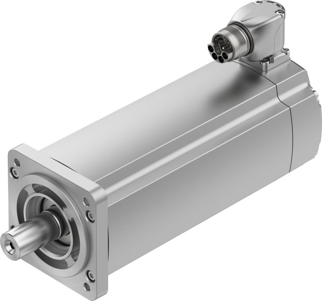 Festo 680 V dc 910 W Servo Motor, 14000 rpm, 9.9 Nm Max Output Torque, 19 mm Shaft Diameter